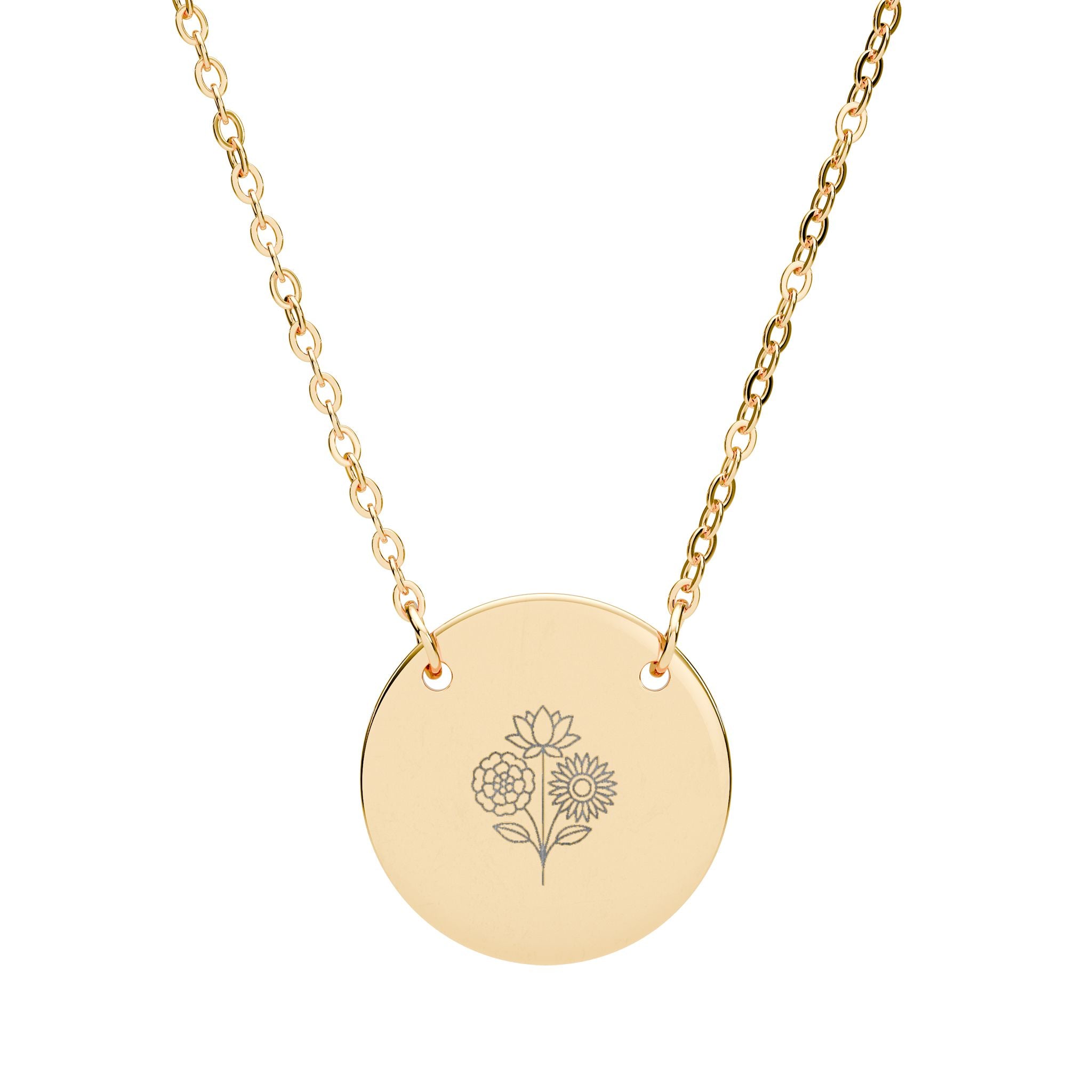 MY GIRL — Holding You in Truth, Light, and Power — Engraved Pendant