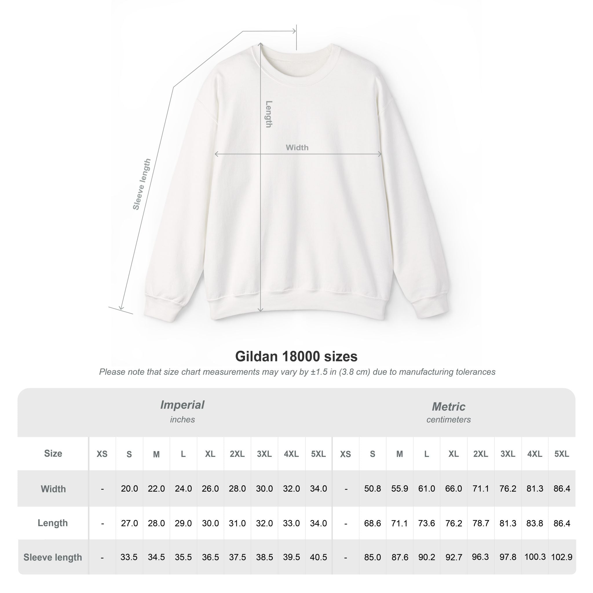 "Enjoy the Way" - Embroidered Minimalist Crewneck Sweatshirt