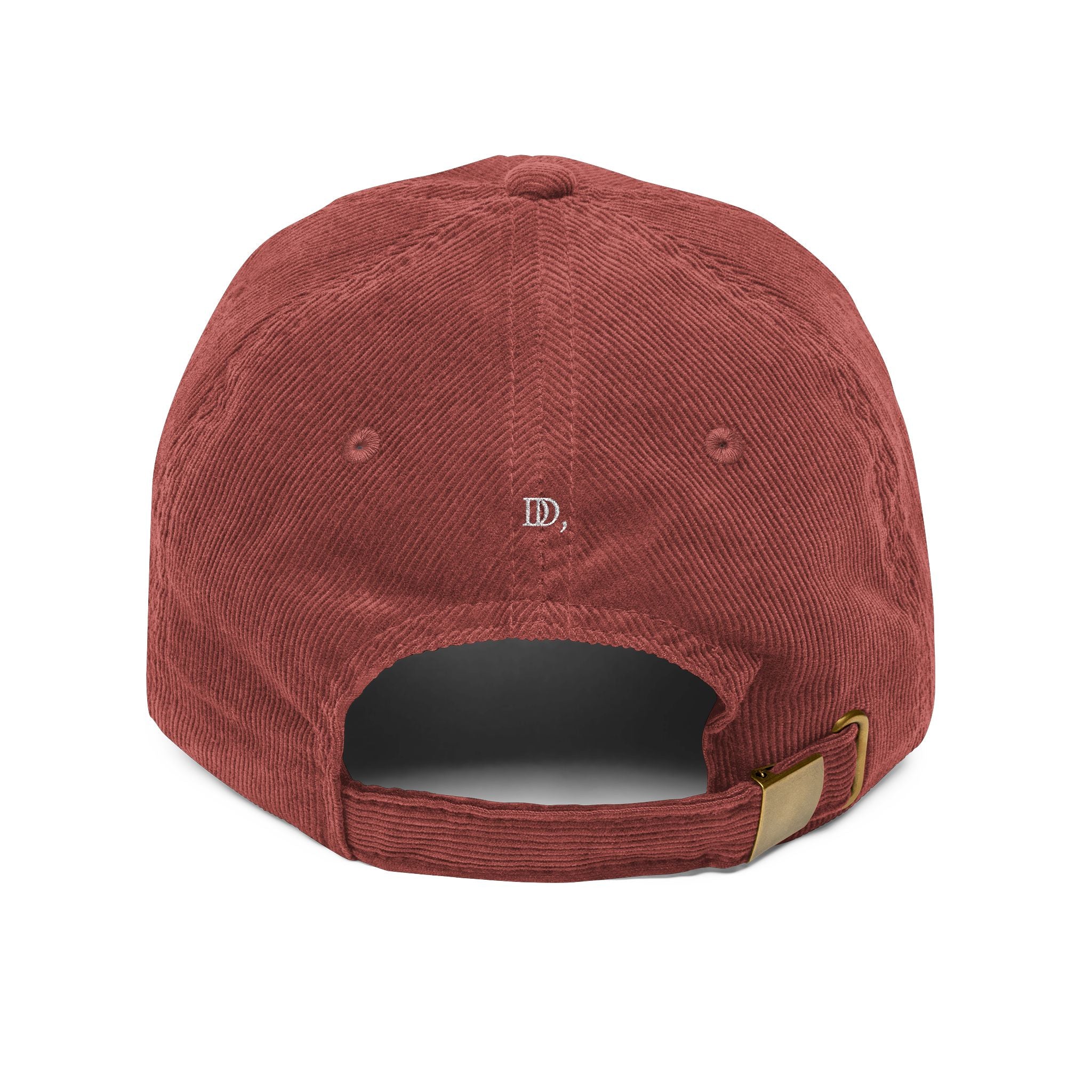 SHINE YOUR HIGHNESS Vintage Corduroy Cap - "Highness" Embroidered Retro Dad Hat