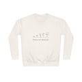 Motivational Crewneck Sweatshirt — “You’re Not Done Yet” Seedling Growth Design