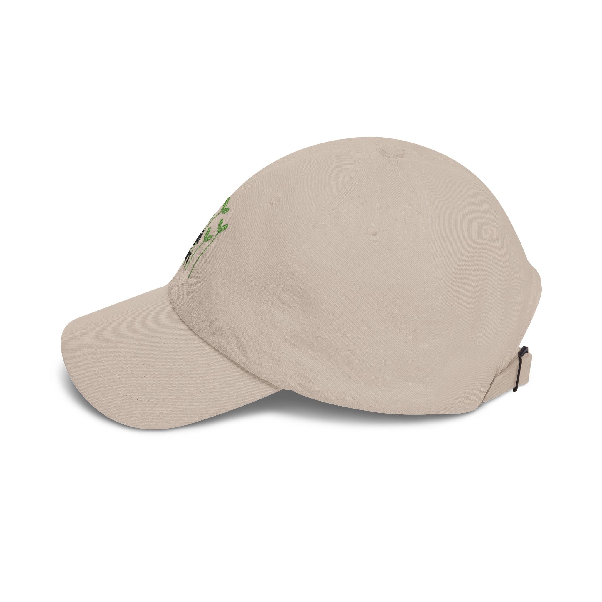 "Begin Again" - Classic Dad Cap — Embroidered Plant Sprout Hat