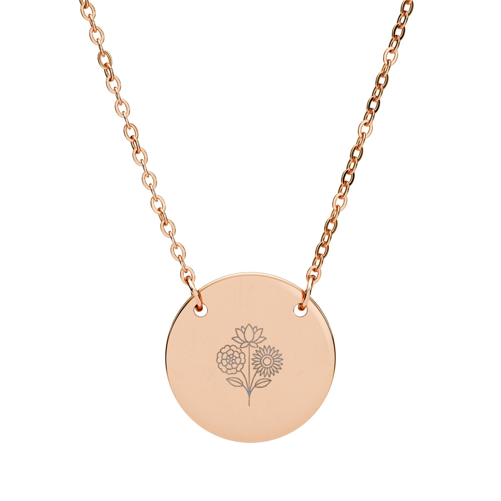 MY GIRL — Holding You in Truth, Light, and Power — Engraved Pendant
