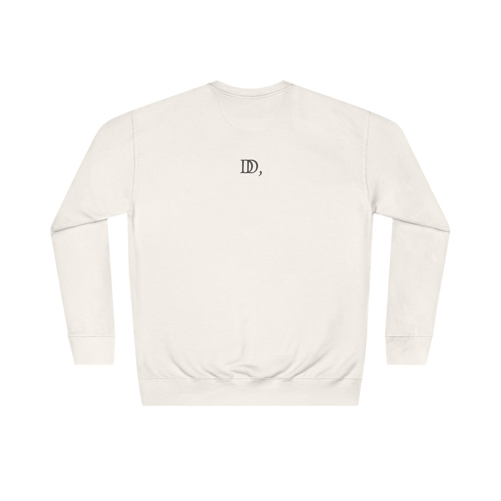 Motivational Crewneck Sweatshirt — “You’re Not Done Yet” Seedling Growth Design