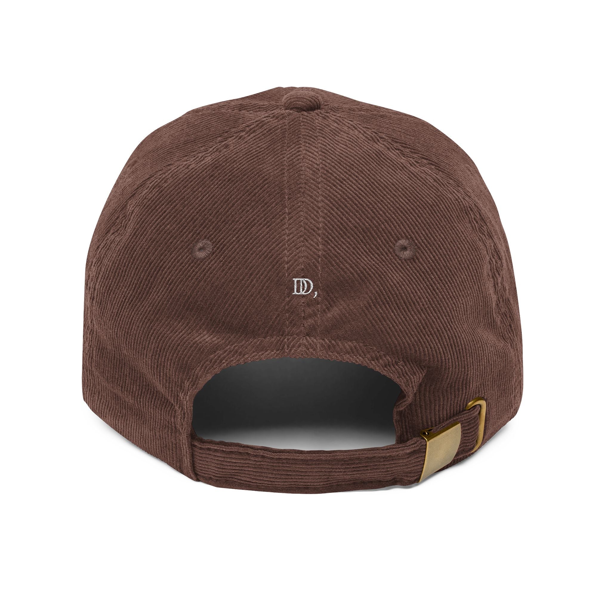 SHINE YOUR HIGHNESS Vintage Corduroy Cap - "Highness" Embroidered Retro Dad Hat